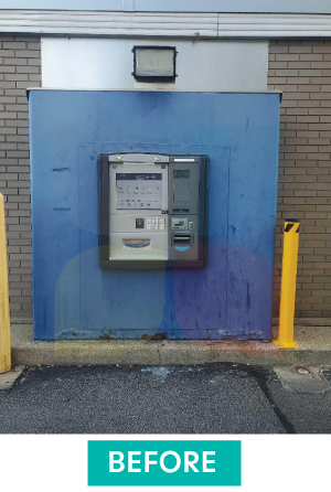 ATM Painting - before