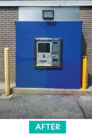 ATM painting - after